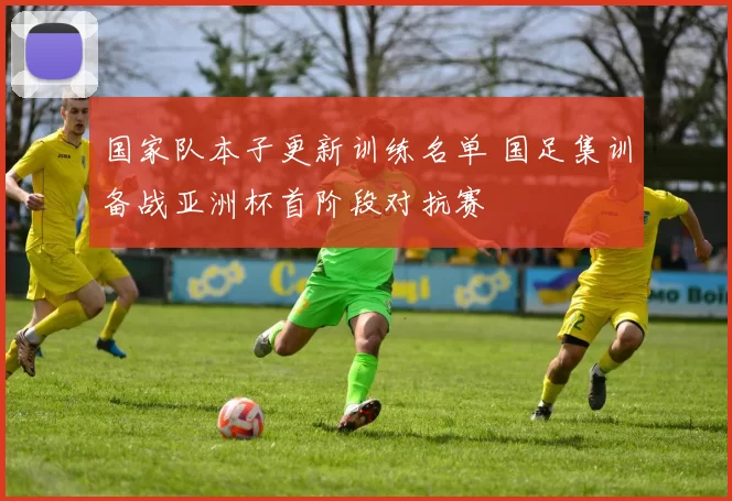 国家队本子更新训练名单 国足集训备战亚洲杯首阶段对抗赛